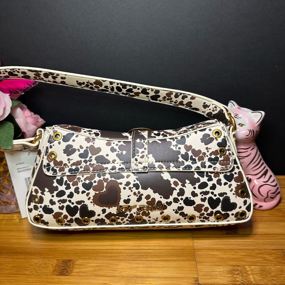 Betsey Johnson Animal Print Shoulder Bag - Picture 4 of 11